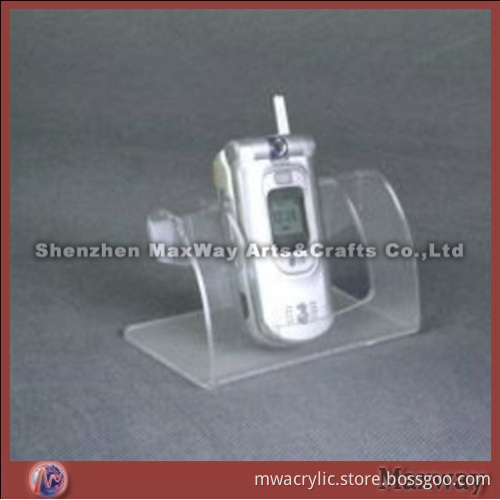 Elegant Exalted Throne-shaped Clear polished Acrylic/Lucite Mobile Phone/Handset/MP3/ Camera/ DSLR S